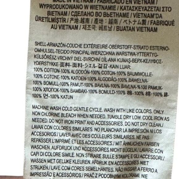 Vans Off The Wall Gray Long Sleeve Cropped Pullover Sweatshirt Ladies Large - Picture 5 of 10